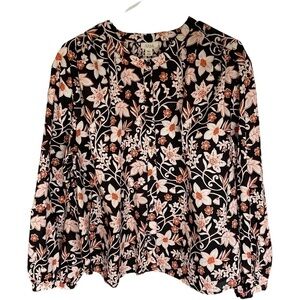 ANA FALL COLORS BLOUSE SIZE XXL